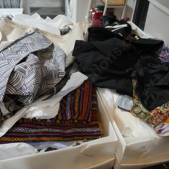 2 boxes clothes material