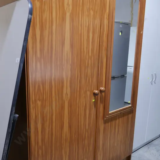 Pair of wardrobe cabinets