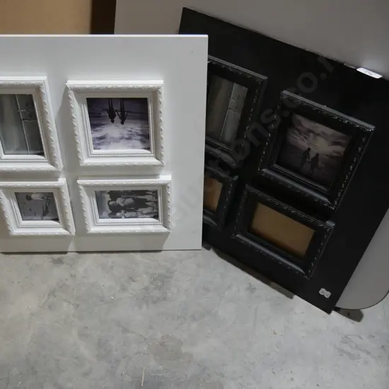2 Four picture frames