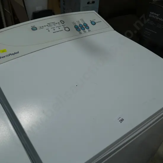 Fisher & Paykel washing machine