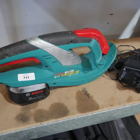 Bosch battery hedge trimmer