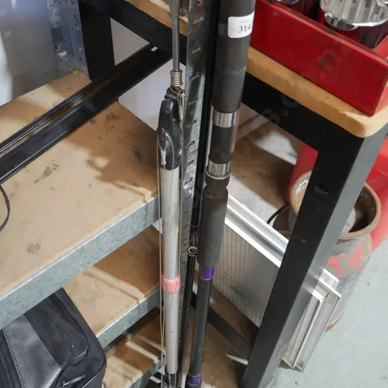 Spear gun , fishing rod