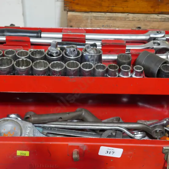 SidChrome 27 piece toolbox set