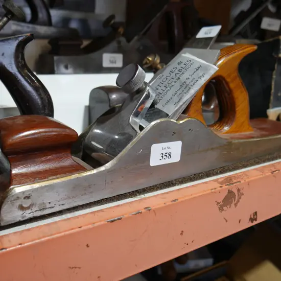 Large vintage wood plane
