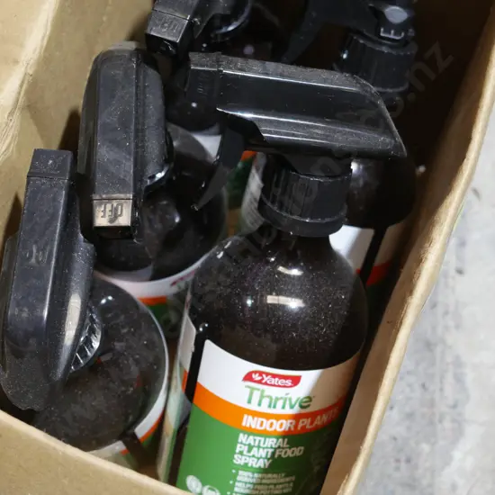 5 bottles plant food