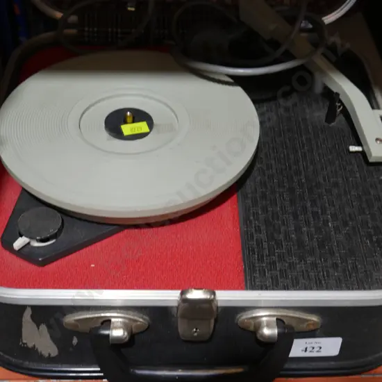 Portable record player