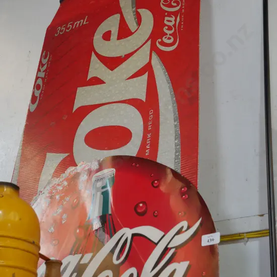 Coca cola signs