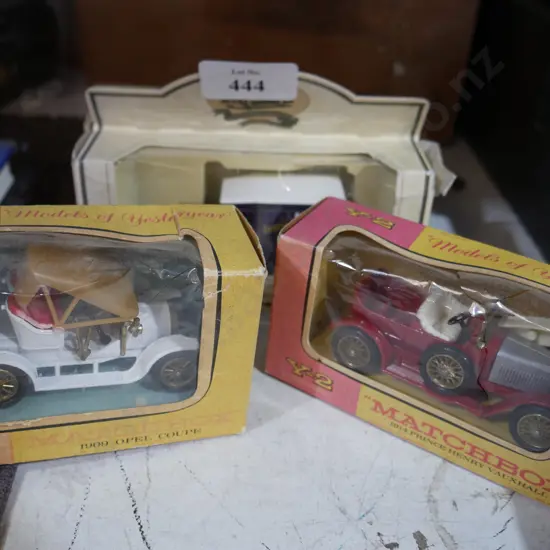 4 model cars