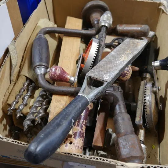 Hand drills and bits