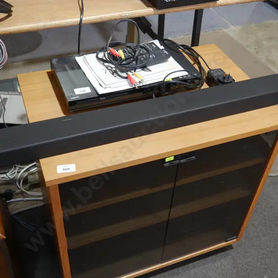 Veon DVD player and sound bar