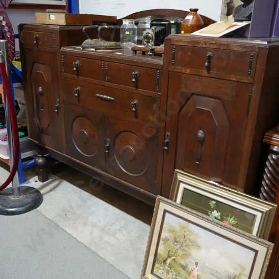 Oak sideboard