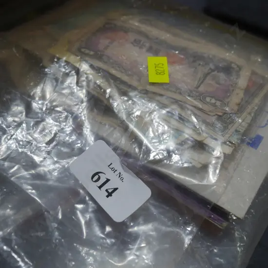 Bank notes and coins