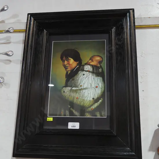 Print mother and baby