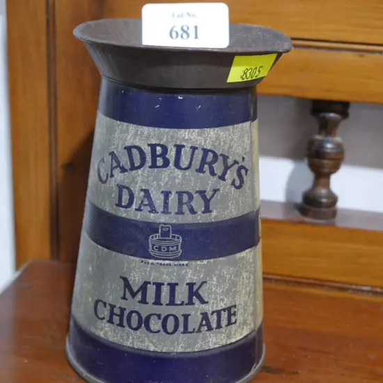 Cadbury's tin
