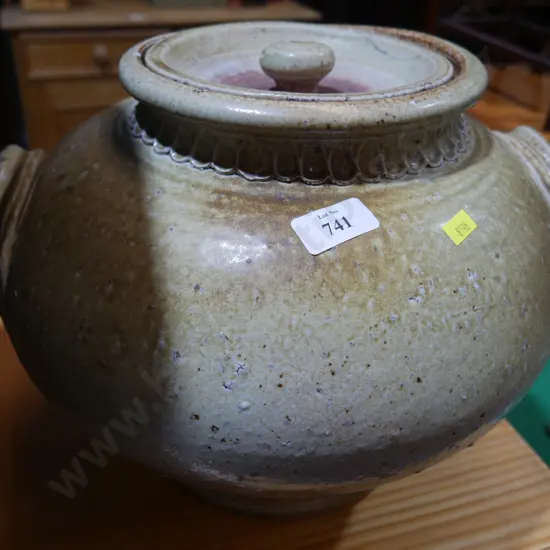 Large pottery pot