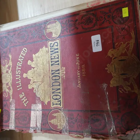 Old London news book