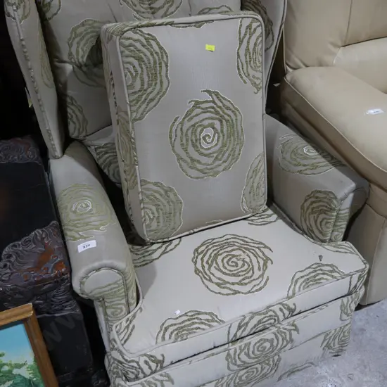 Lounge chair and foot stool