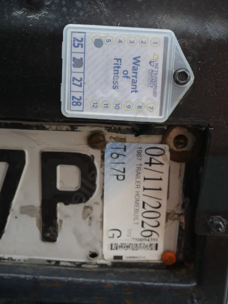 Trailer - warranted and registered Image 1++