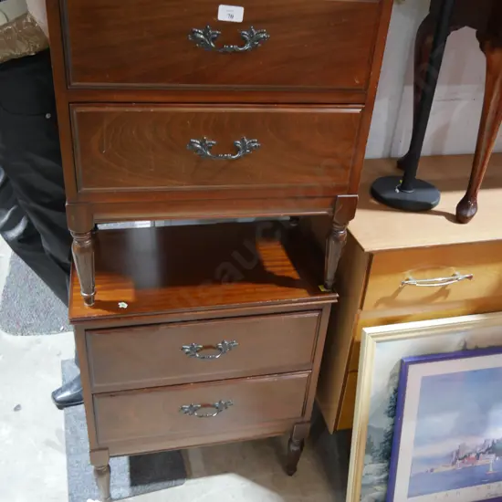 Pair of bedside drawers