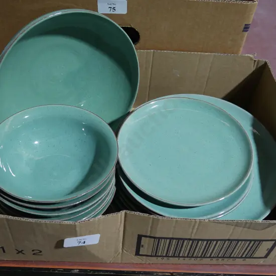 Green dinnerware