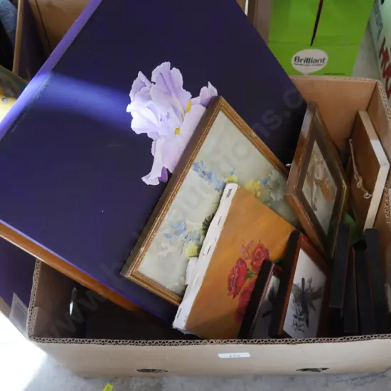 Box of artworks
