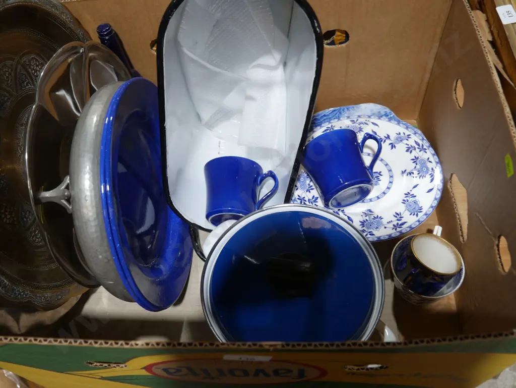 Blue and white china etc Image 1++