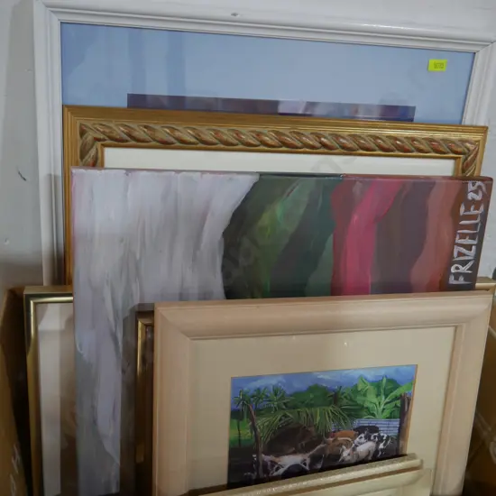 Box assorted artworks
