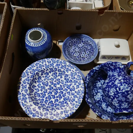 Blue and white china