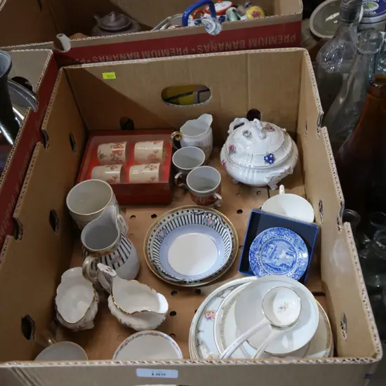 Assorted china