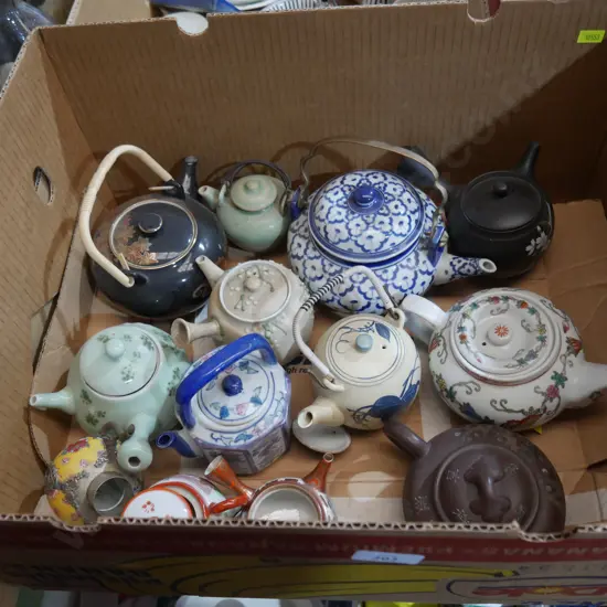 Assorted teapots