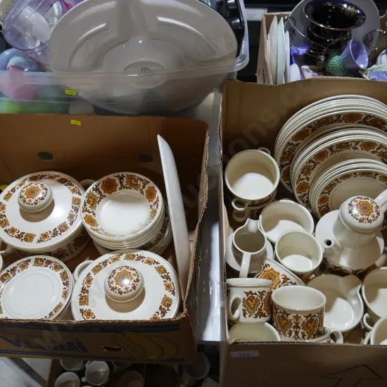 Stonehenge mid winter dinnerware