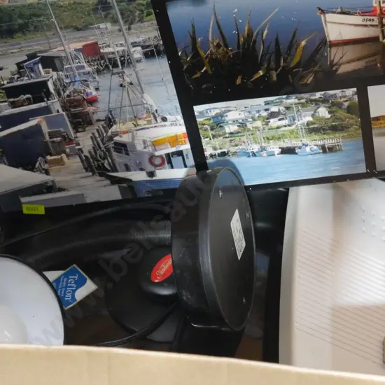 Dome clock, electric frying pan etc