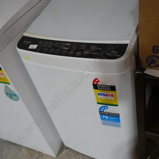 Haier washing machine