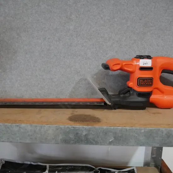 Black & Decker electric hedge trimmer