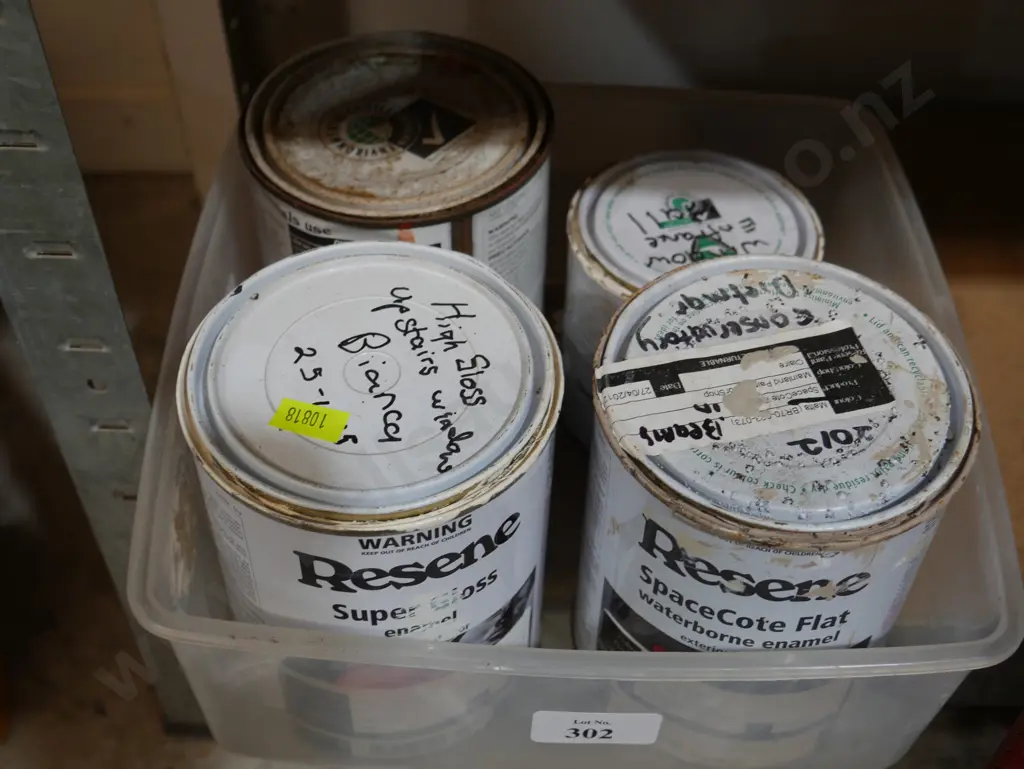 Tins of paint Image 1++