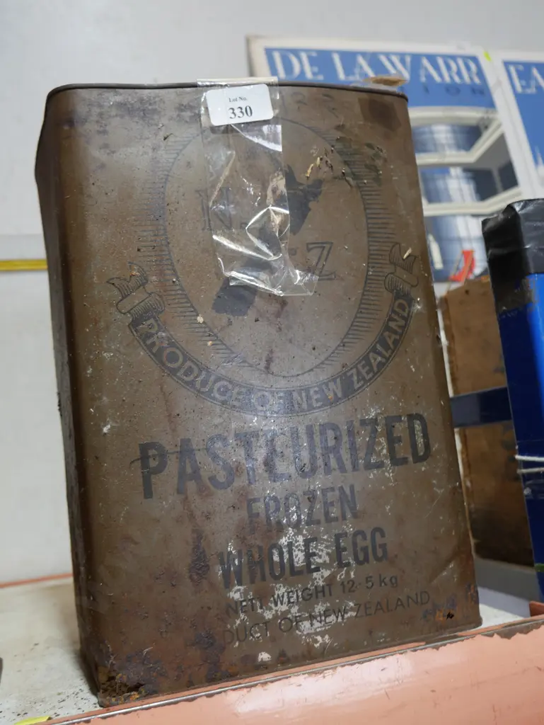 New Zealand Frozen whole egg tin Image 1++