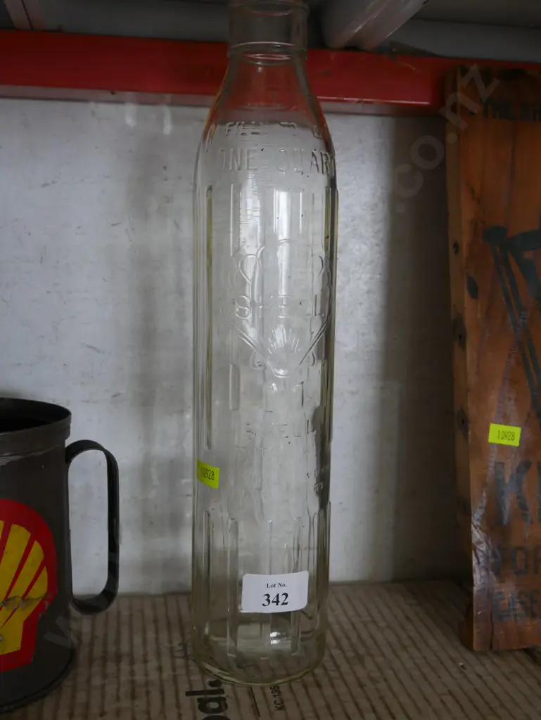 Glass shell bottle Image 1++