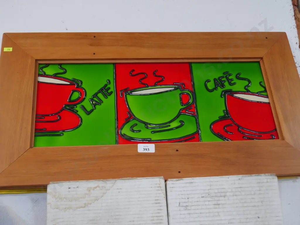 Framed coffee tiles Image 1++