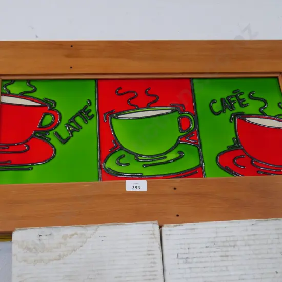 Framed coffee tiles
