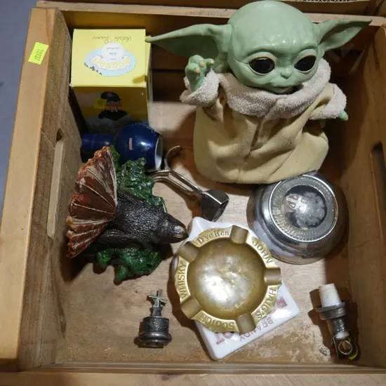 Whiskey ashtrays etc