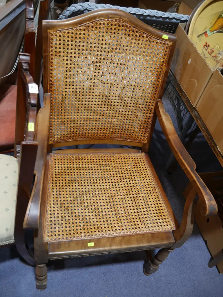 Carved back dining chair etc Image 1++