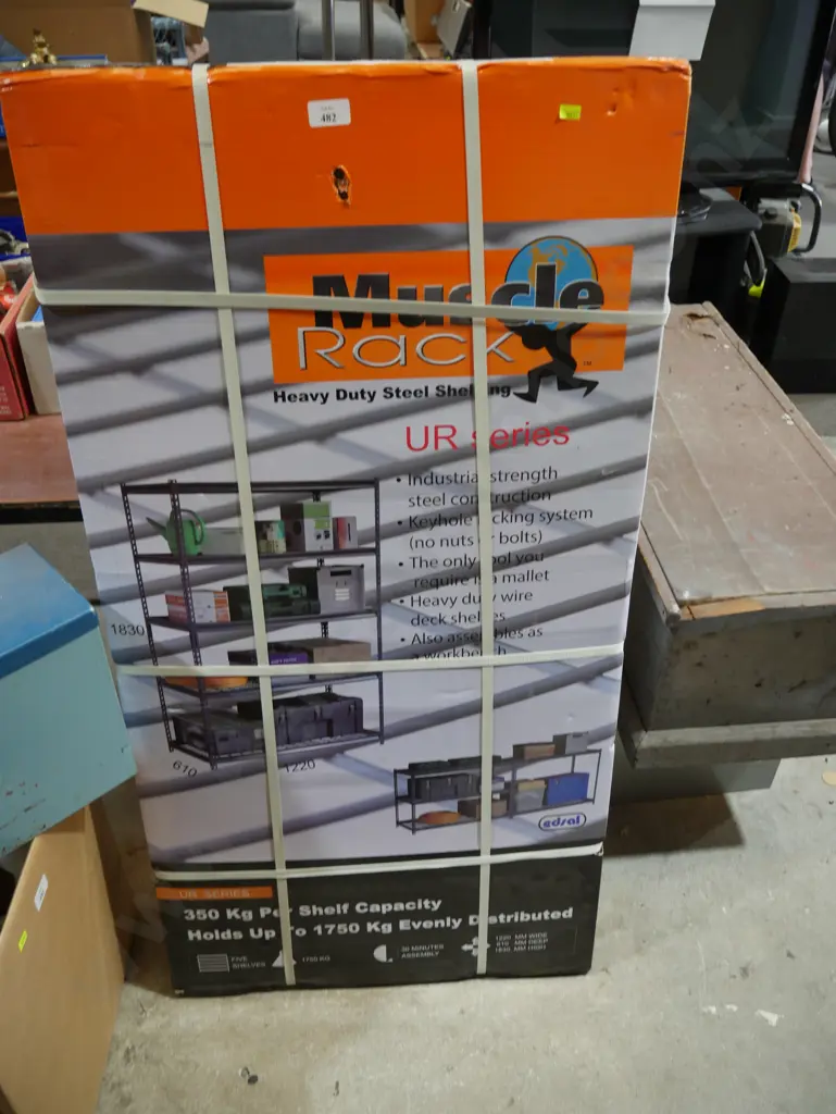 New heavy duty steel shelving Image 1++