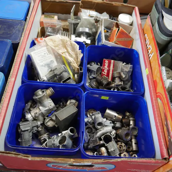 Assorted model aeroplane motors