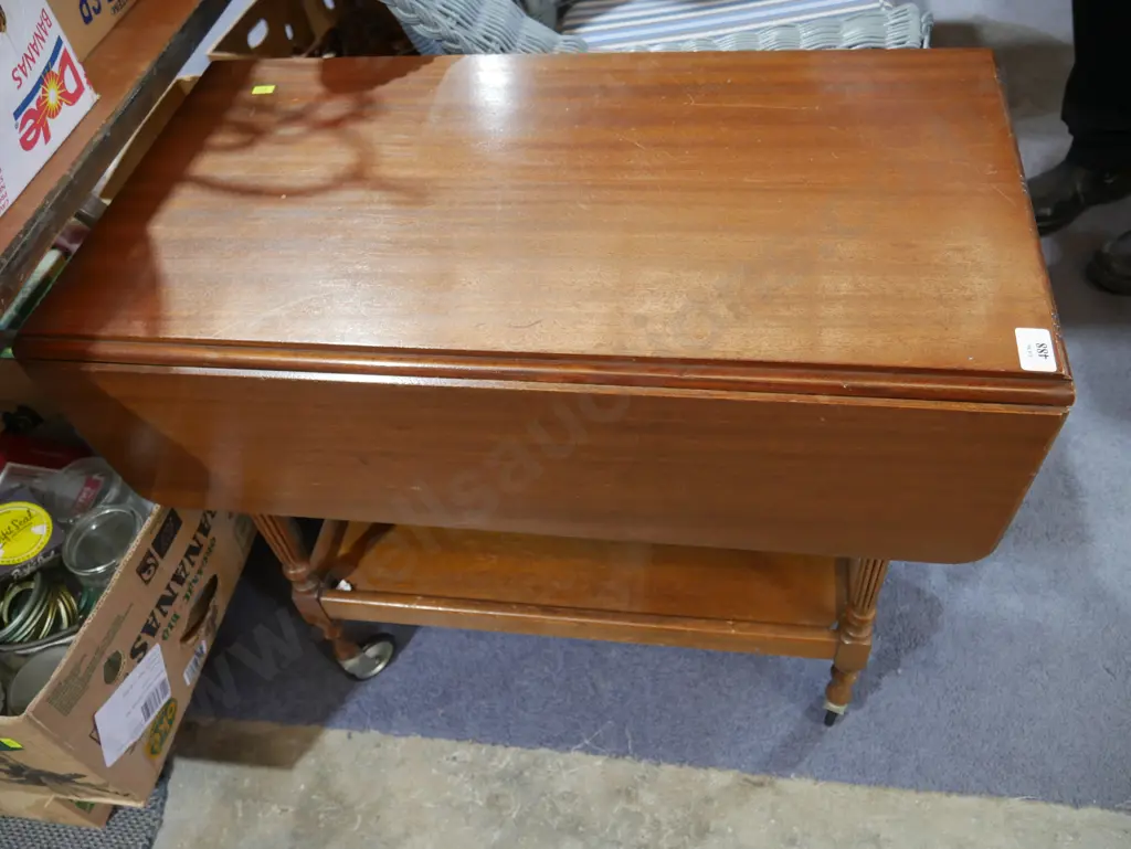 Dropside tea trolley Image 1++