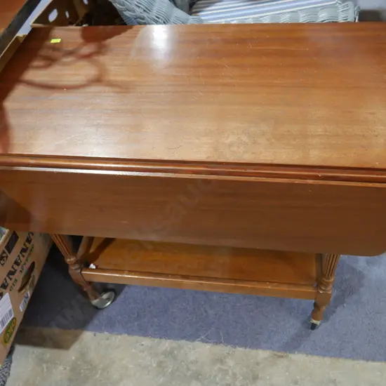 Dropside tea trolley