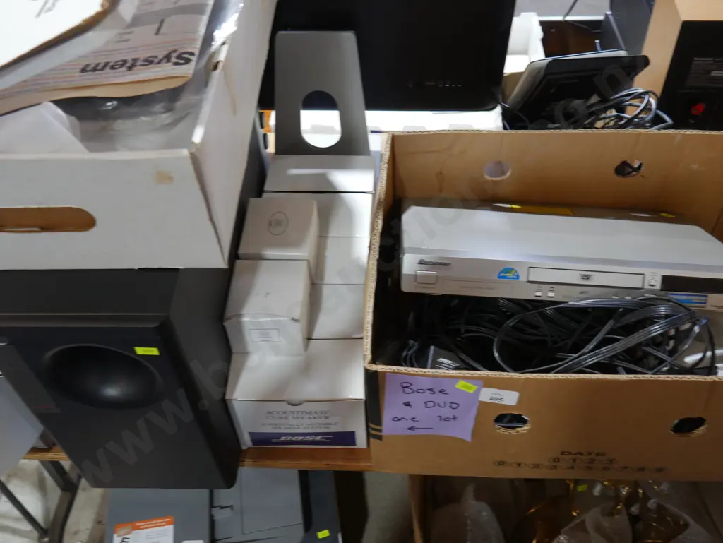 Bose speaker and music system, DVD player Image 1++