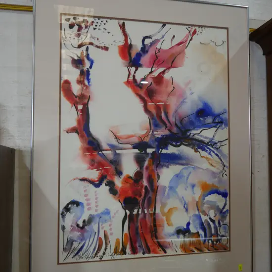 The dying tree artwork by Sally Powell