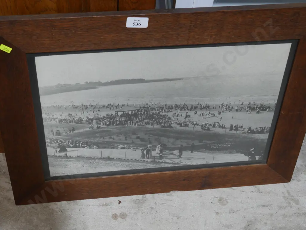 Framed Caroline bay Timaru Photograph Image 1++