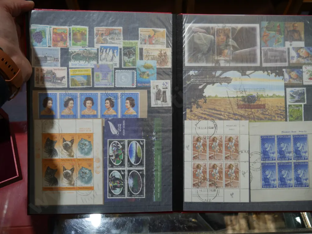 Red stamp album Image 1++