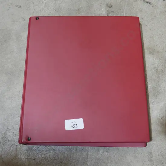 Red album of first day covers